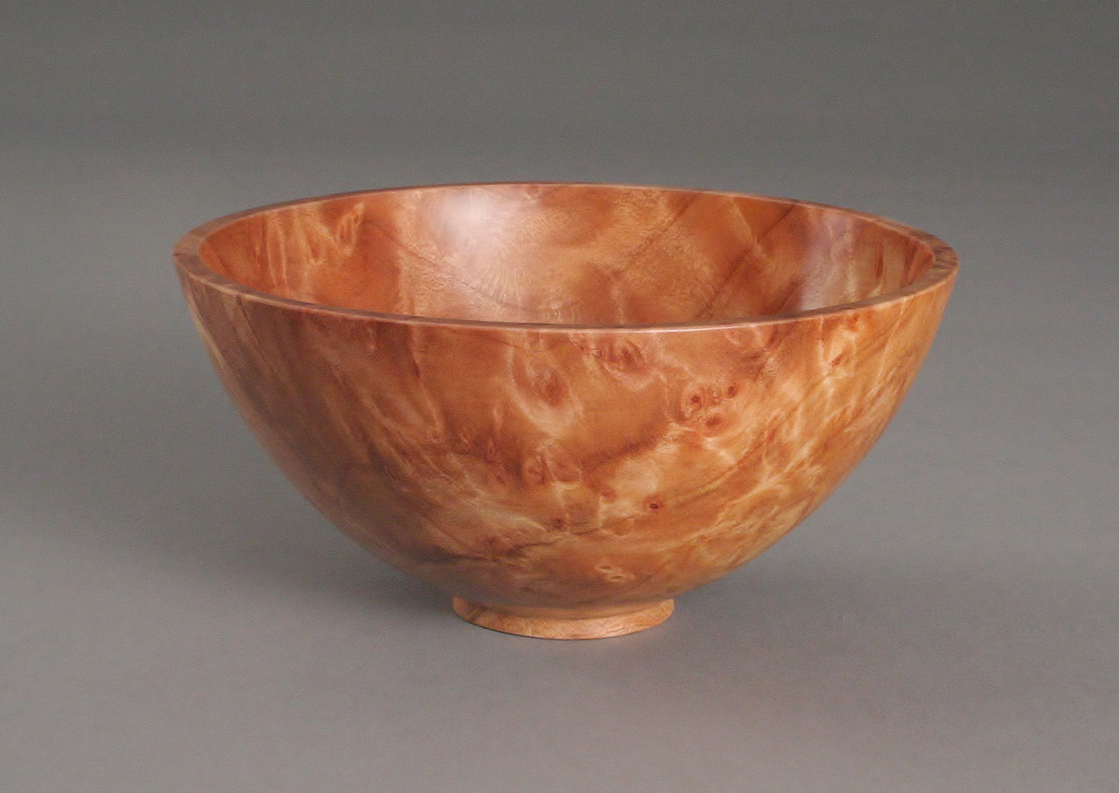 Redwood burl bowl