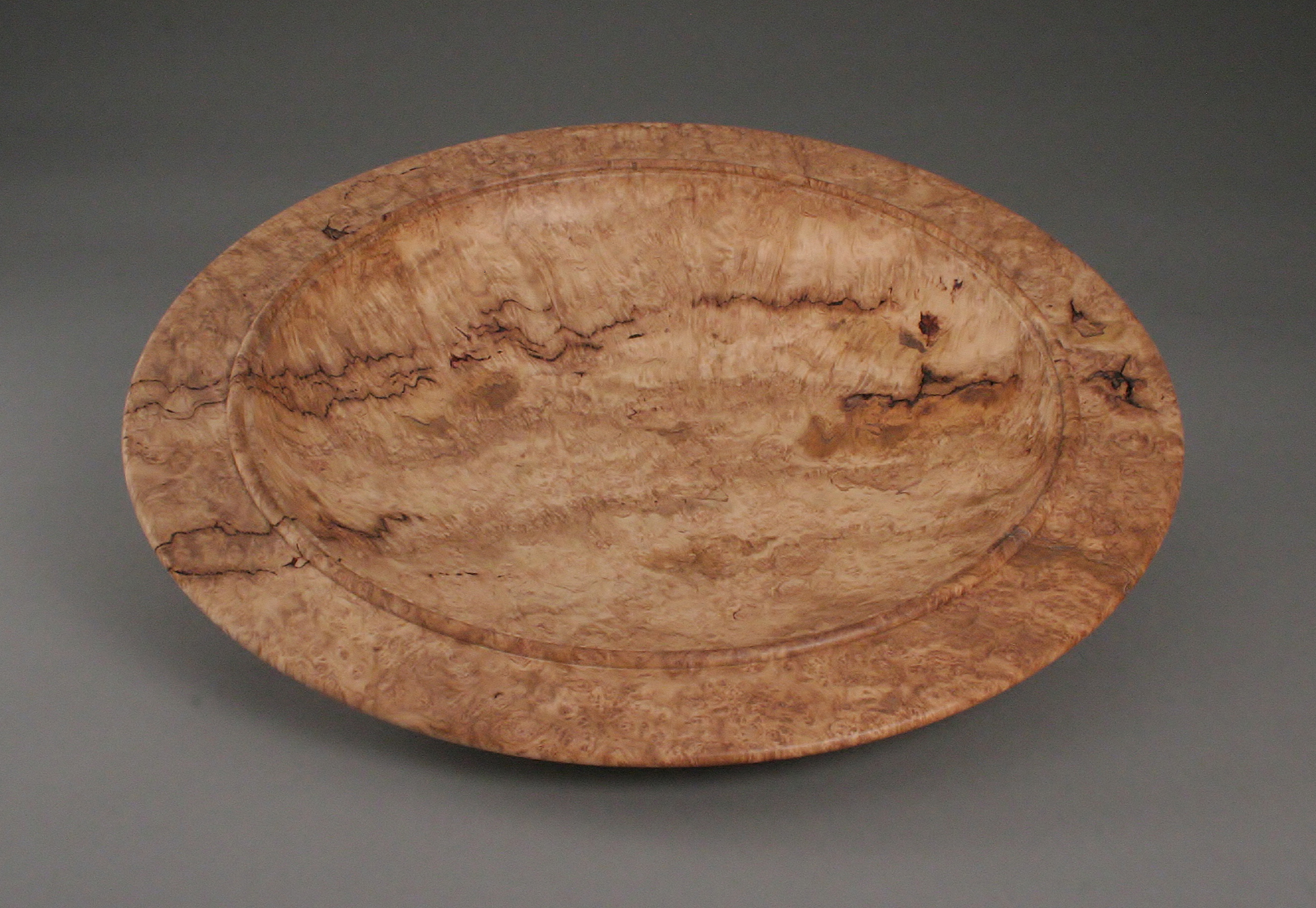 Tasmanian eucalyptus burl platter