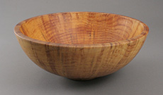 Norfolk island pine bowl